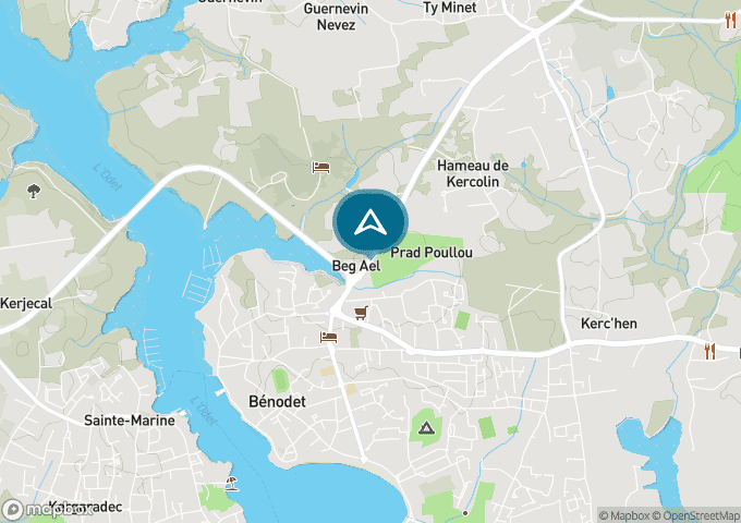 Localisez le camping sur la carte